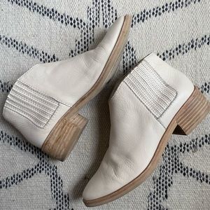 Dolce Vita White Booties